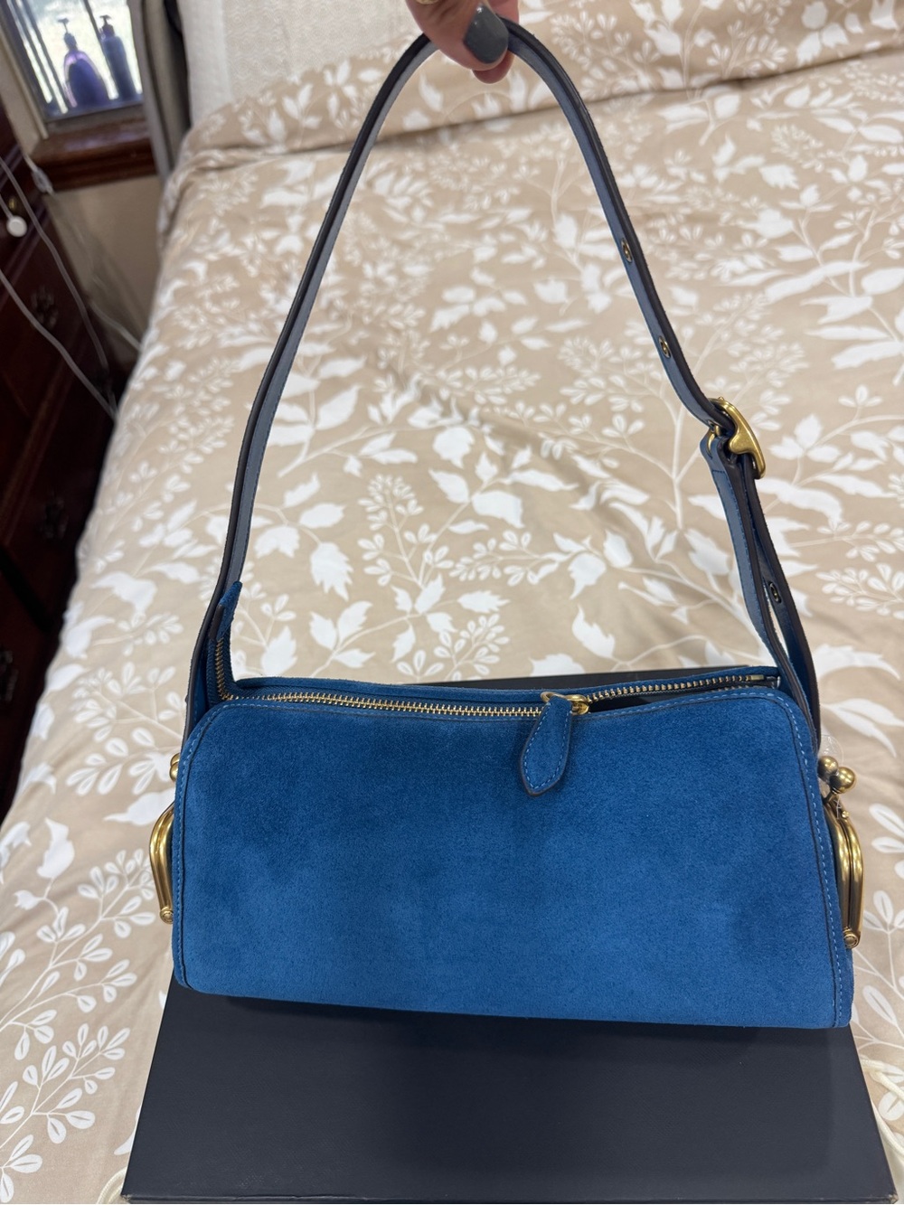 Coach mini Haversack Blue Jay Shoulder/Crossbody Bag - BRAND NEW - Picture 8 of 8